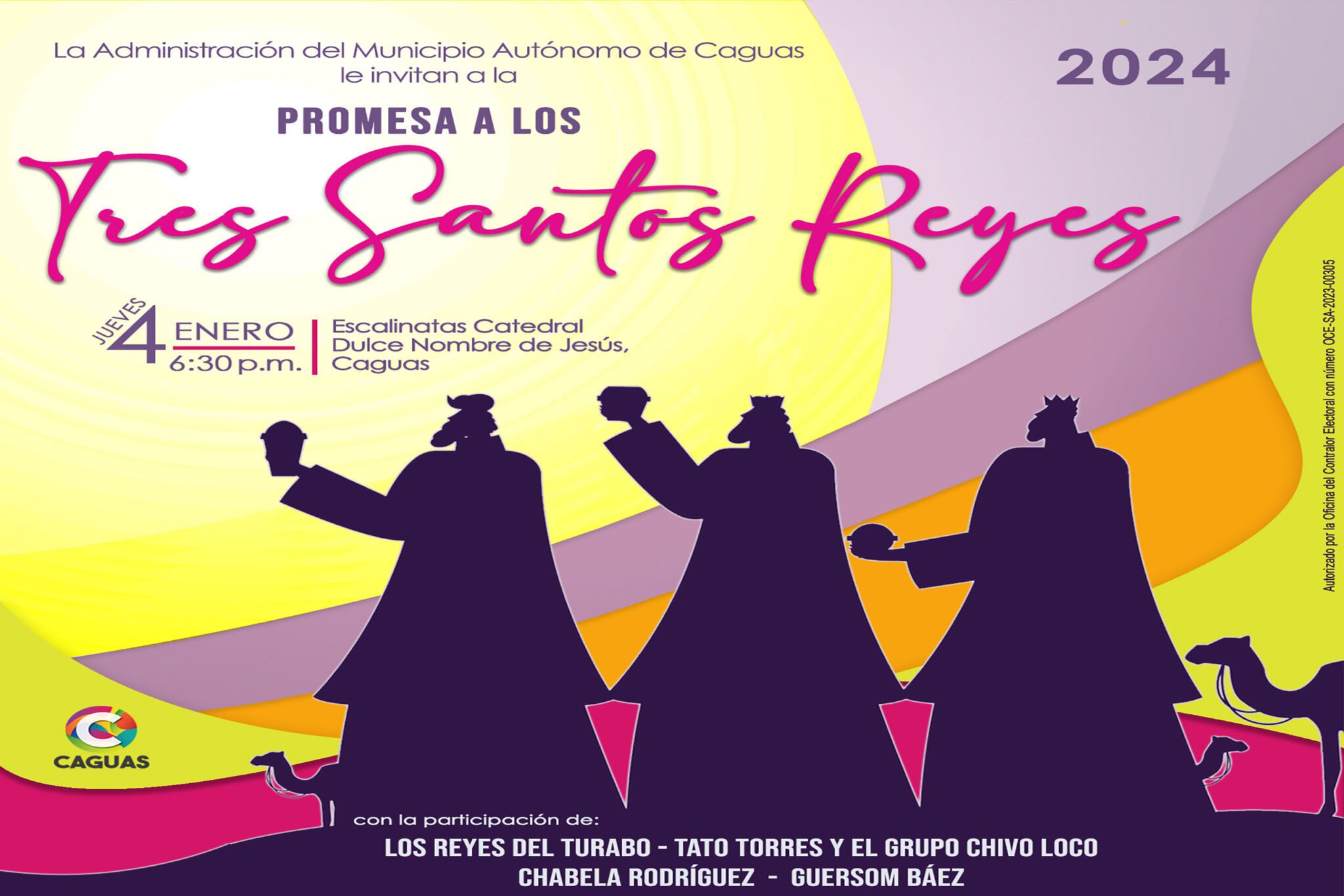 Caguas celebra la promesa a los Tres Santos Reyes Municipio de Caguas