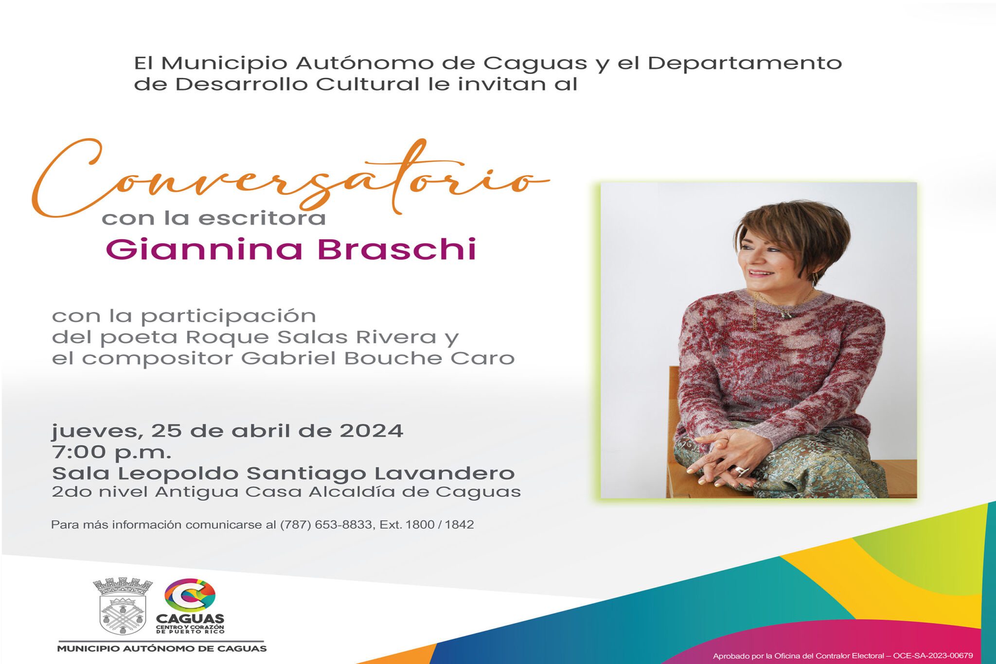 Conversatorio Con La Escritora Giannina Braschi Municipio De Caguas conversatorio-con-la-escritora-giannina-braschi-municipio-de-caguas