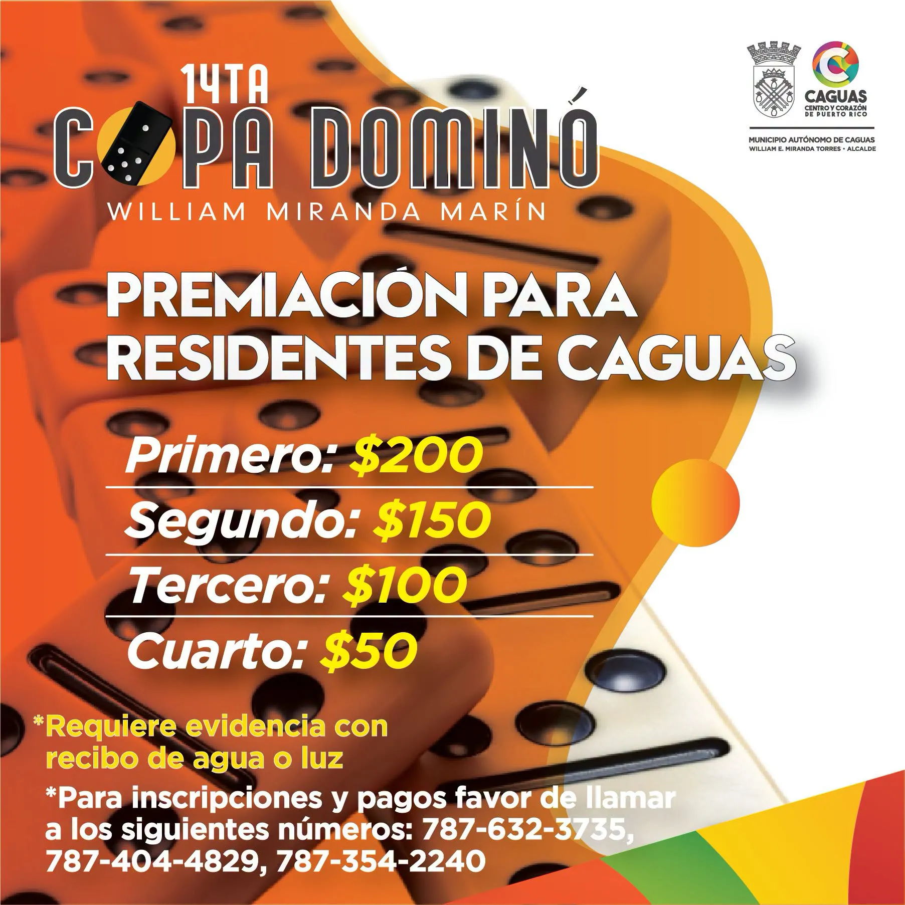 14.ª Copa Dominó William Miranda Marín4