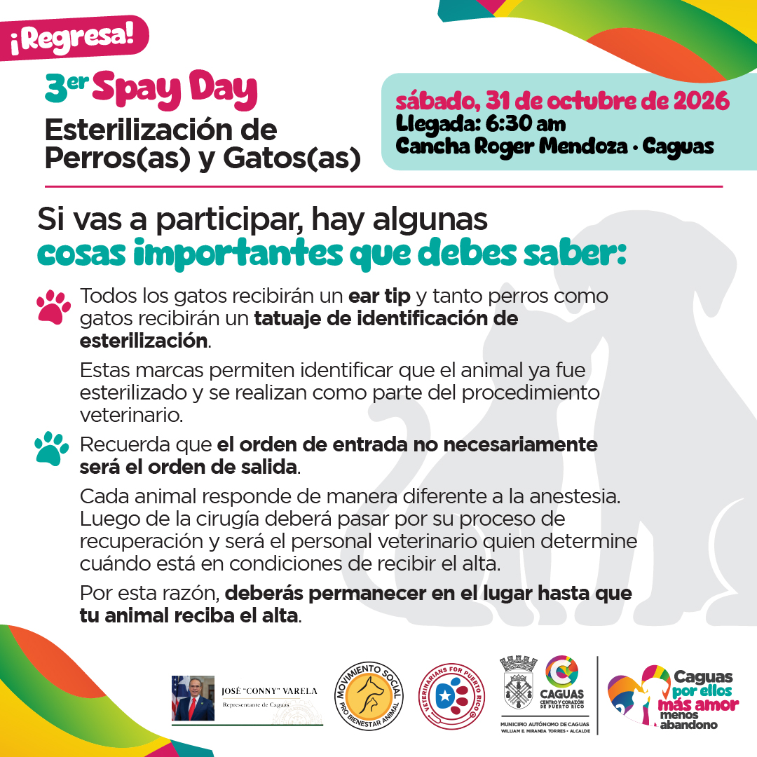 3er Spay Day regresa a Caguas2026